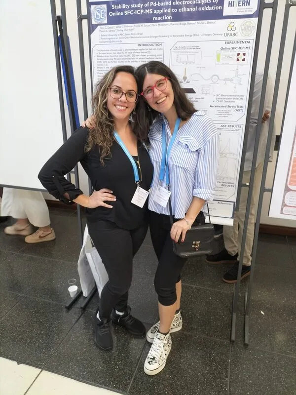 The Best Poster Award won by Tuani Carla Gentil in the 34th Topical Meeting of the ISE