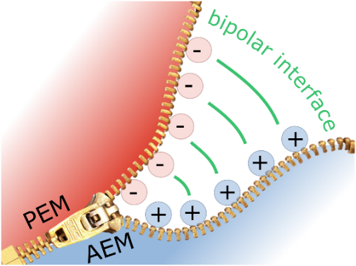 On the effect of anion exchange ionomer binders in bipolar electrode membrane interface water electrolysis