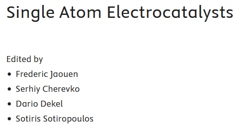 Single atom electrocatalysts: Foreword